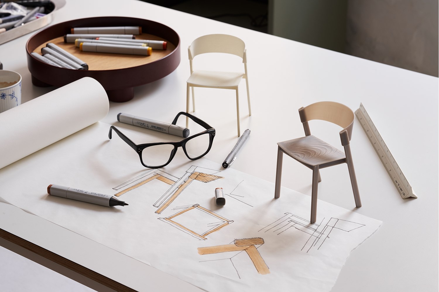Cover Side Chair - Thomas Bentzen - 11