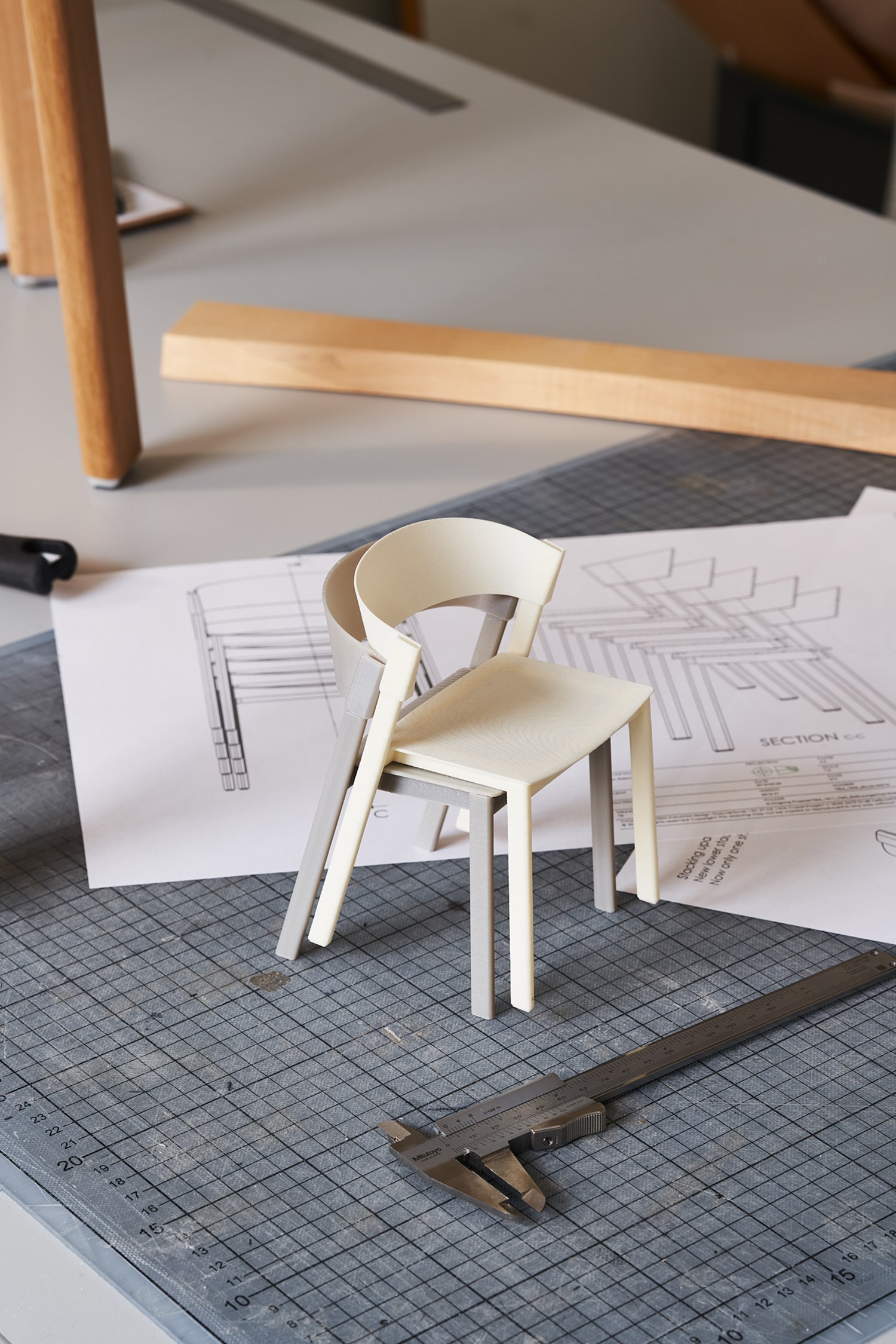 Cover Side Chair - Thomas Bentzen - 6