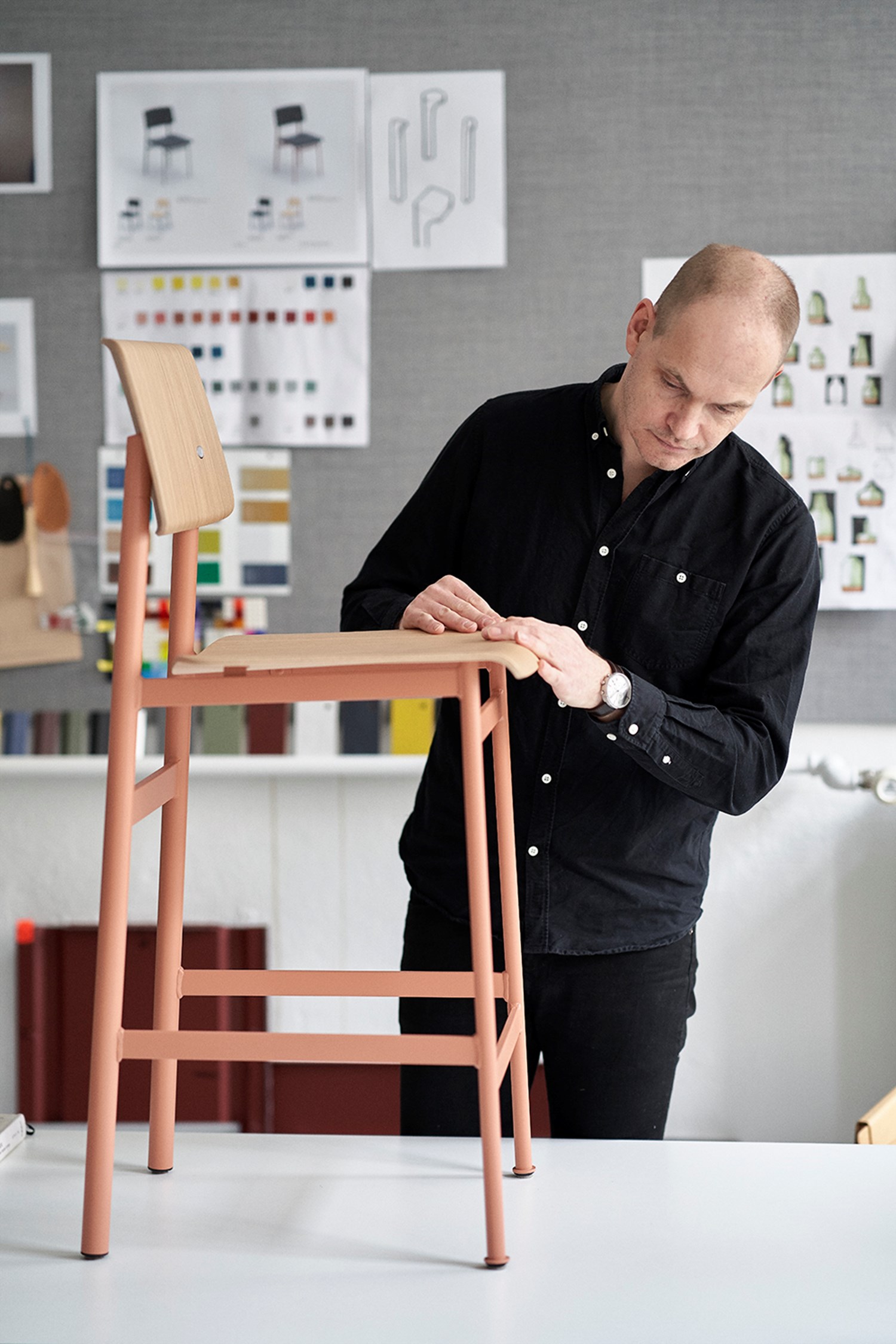 Loft Bar Stool - Thomas Bentzen - 3